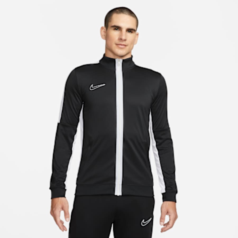 Nike Dri-FIT Academy Erkek Knit Soccer Track Mont (Stock) - Siyah