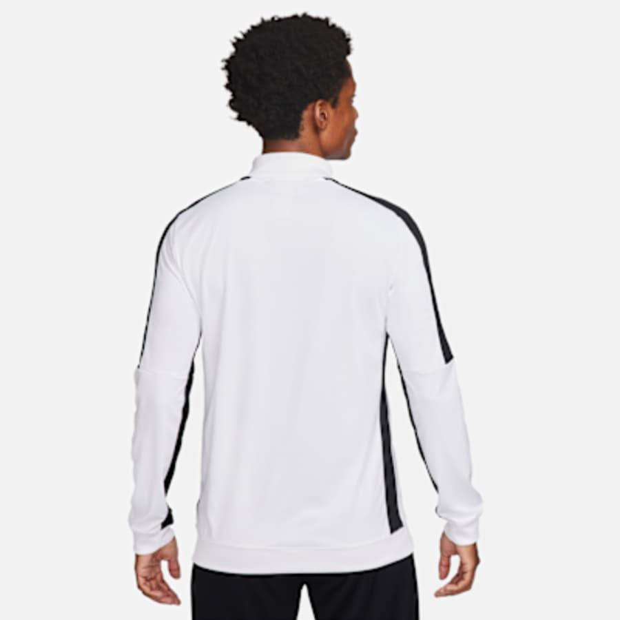 Nike Dri-FIT Academy Erkek Knit Soccer Track Mont (Stock) - Beyaz
