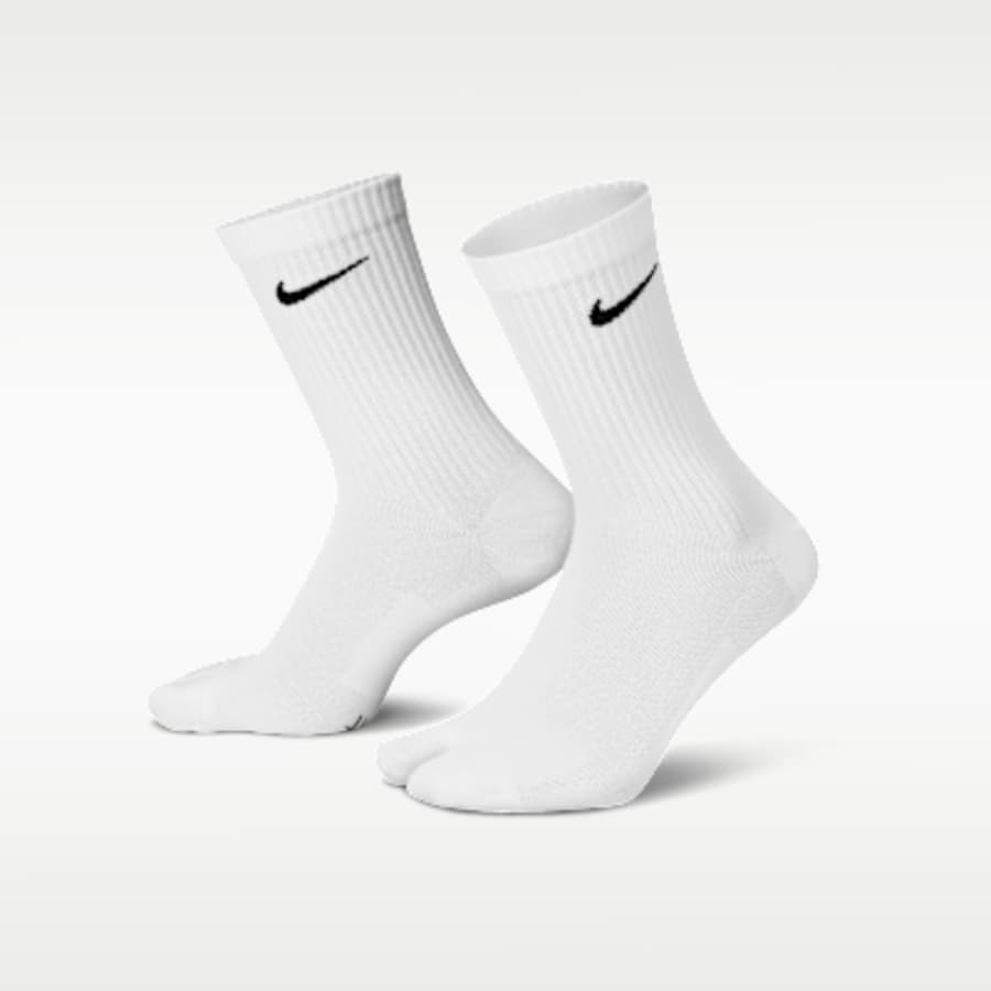 Nike Everyday Plus "Rift" Lightweight Split-Toe Crew Çorap (1 Pair) - Beyaz Kombin