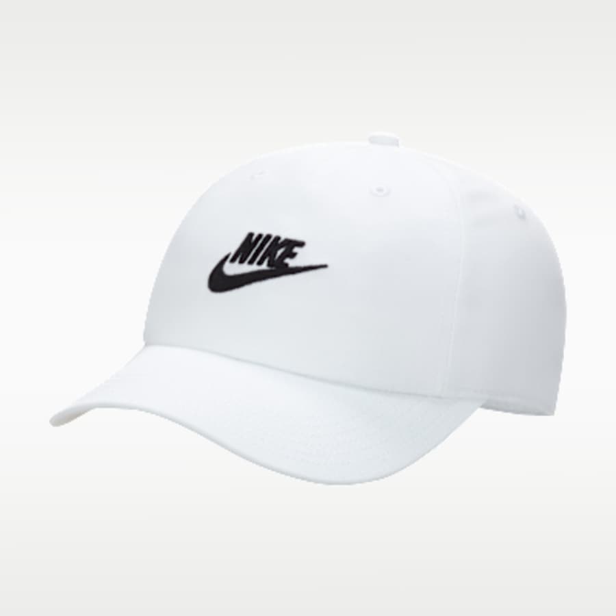 Nike Club Kids' Unstructured Futura Wash Cap - Beyaz Kombin