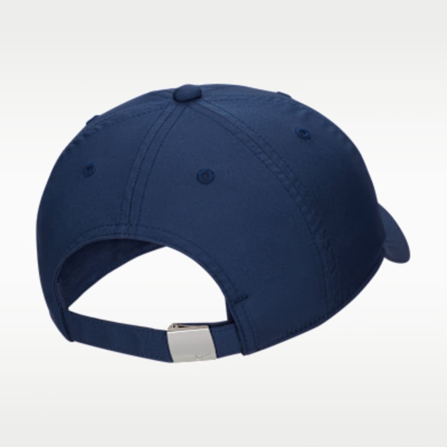 Nike Dri-FIT Club Kids' Unstructured Metal Swoosh Cap - Lacivert Kombin