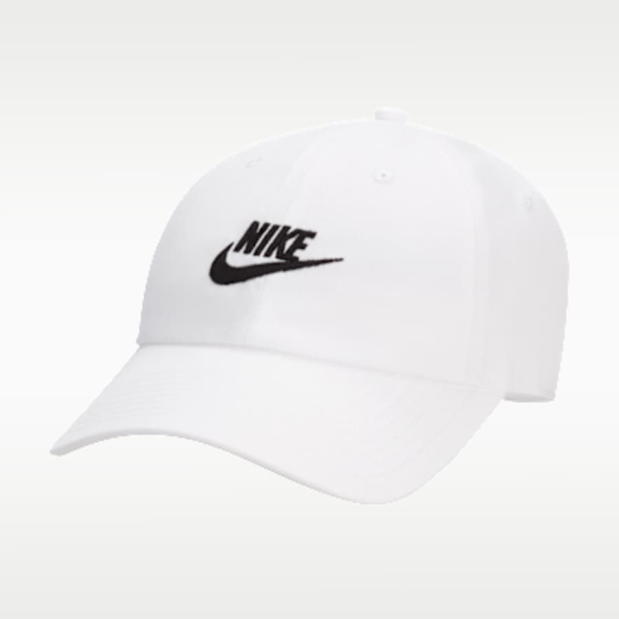 Nike Club Unstructured Futura Wash Cap - Beyaz Kombin