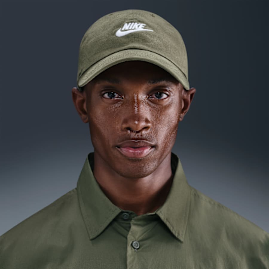 Nike Club Unstructured Futura Wash Cap - Haki Kombin