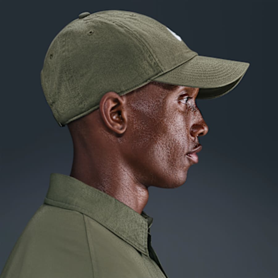 Nike Club Unstructured Futura Wash Cap - Haki Kombin
