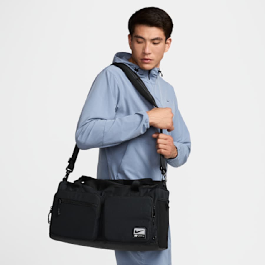 Nike Utility Power 2.0 Duffel Bag (Small, 31 L) - Siyah Kombin