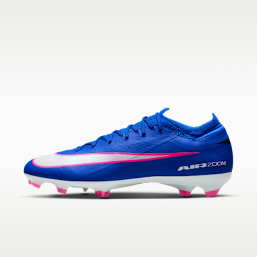 Nike Mercurial Vapor 16 Pro Firm-Ground Low-Top Soccer Cleats - Mavi