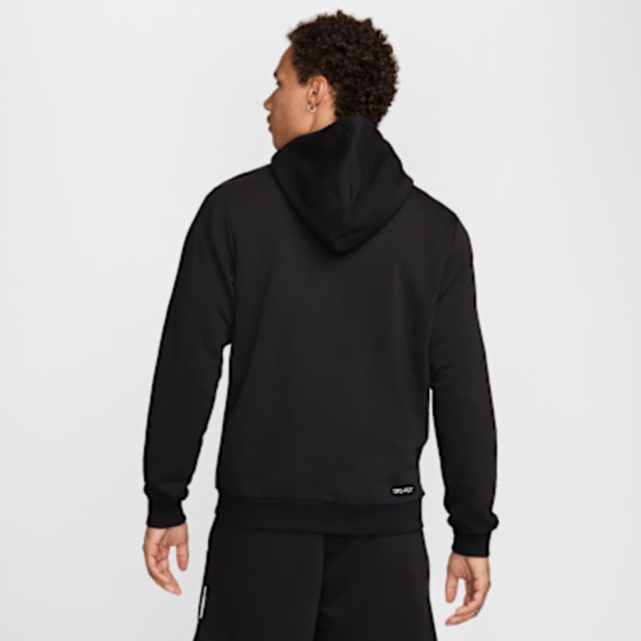 Nike Standard Issue Erkek Dri-FIT Pullover Basketball Sweatshirt - Siyah