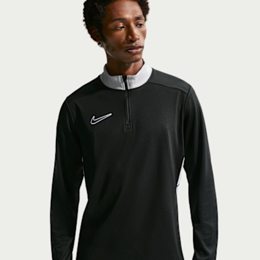 Nike Academy Dri-FIT Erkek Futbol Topu - Siyah Kombin