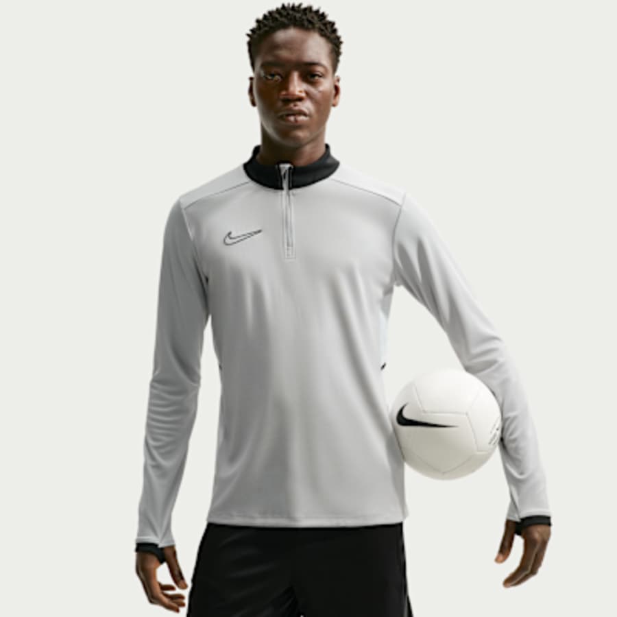 Nike Academy Dri-FIT Erkek Futbol Topu - Gri Kombin