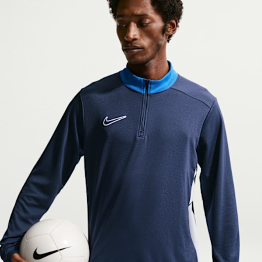 Nike Academy Dri-FIT Erkek Futbol Topu - Lacivert Kombin