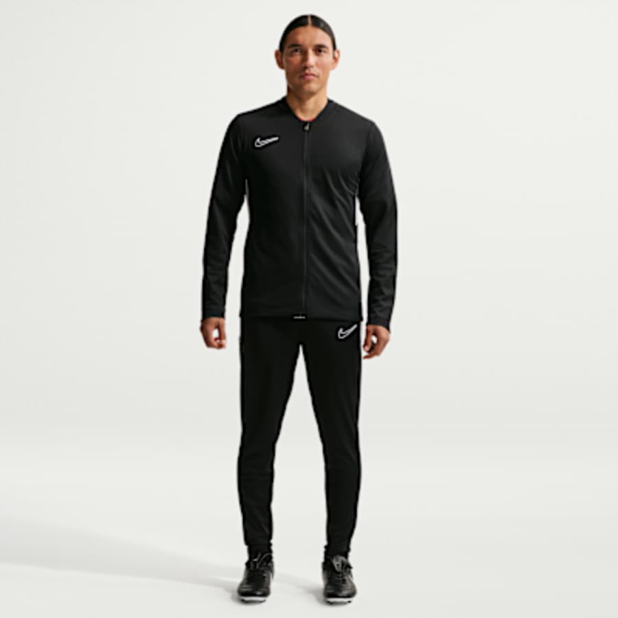 Nike Academy Erkek Dri-FIT Soccer Tracksuit - Siyah Kombin