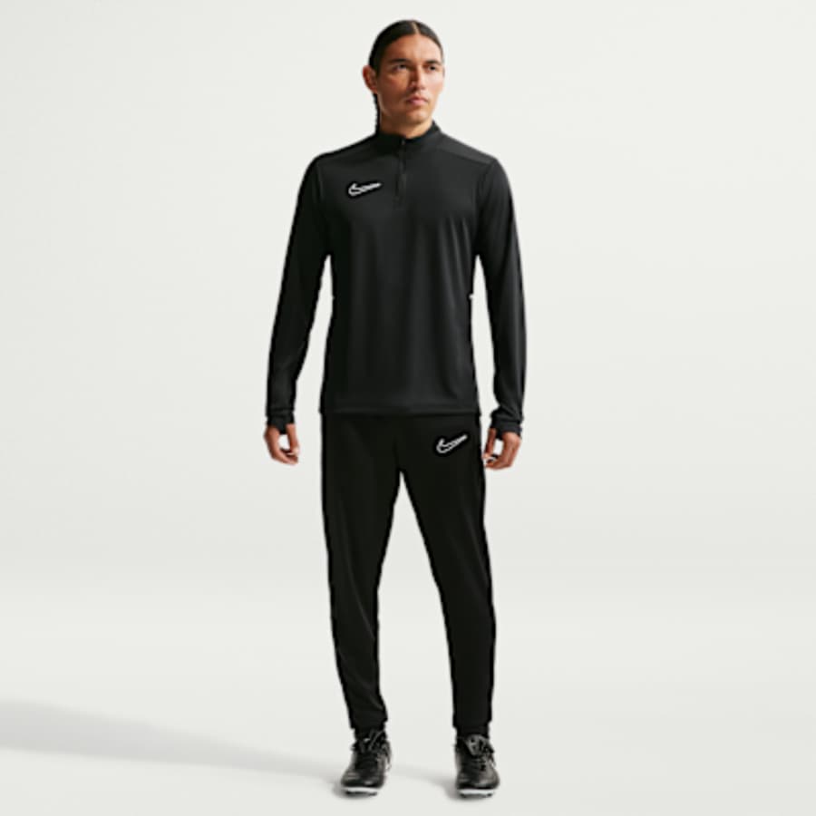 Nike Academy Erkek Dri-FIT Soccer Eşofman Altı - Siyah Kombin