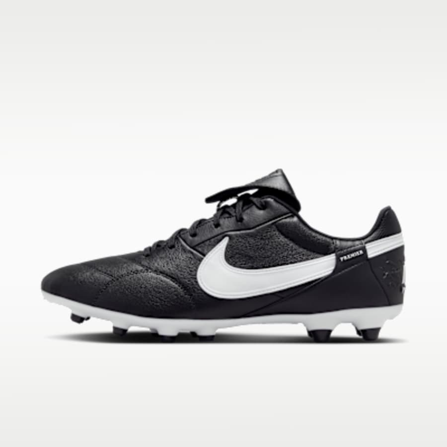 Nike Premier 3 Firm-Ground Low-Top Soccer Cleats - Siyah Kombin