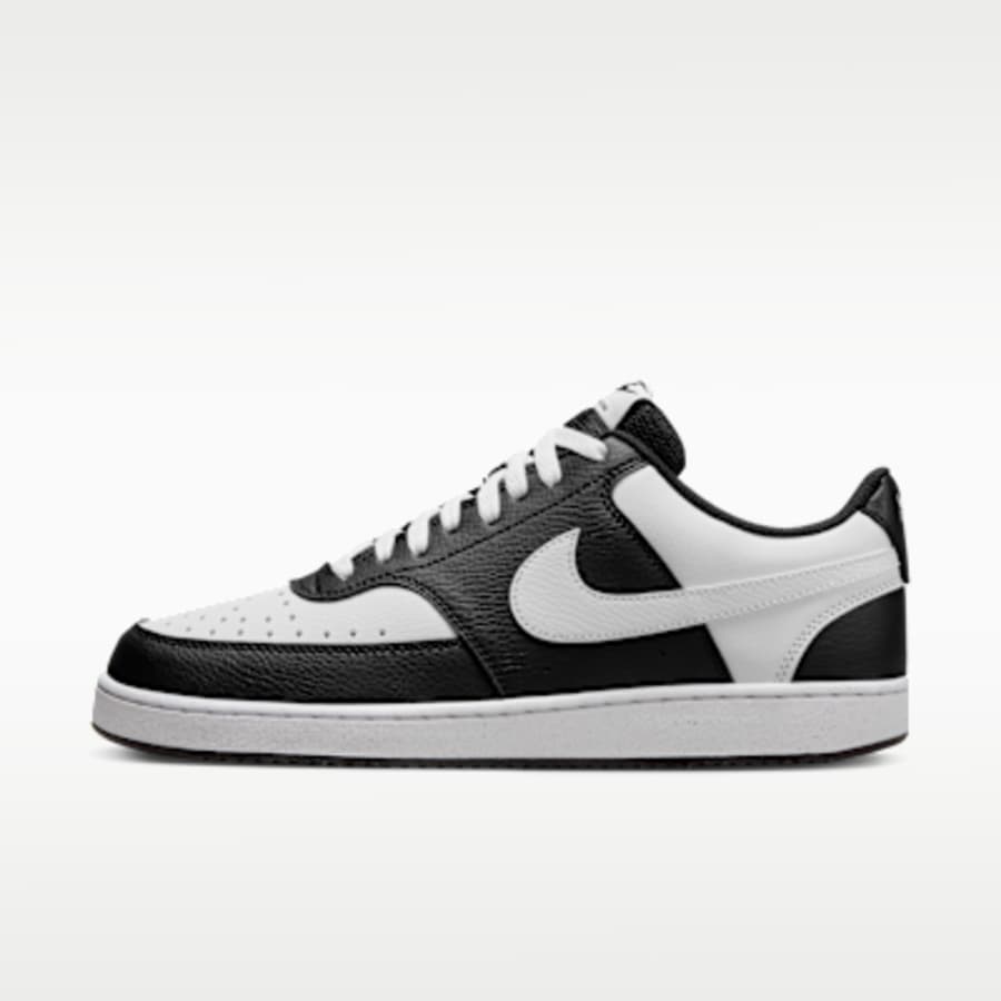 Nike Court Vision Low Erkek Ayakkabı - Siyah Kombin