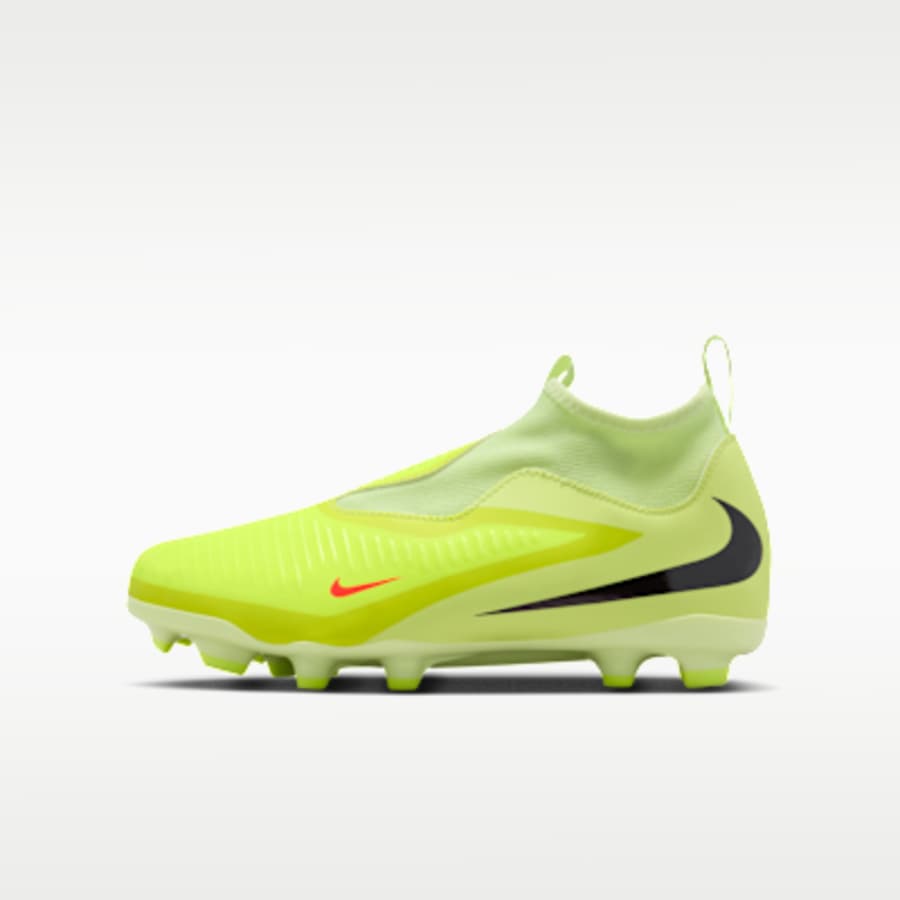 Nike Jr. Phantom 6 High Academy Çocuk Multi-Ground Soccer Cleats - Kırmızı Kombin