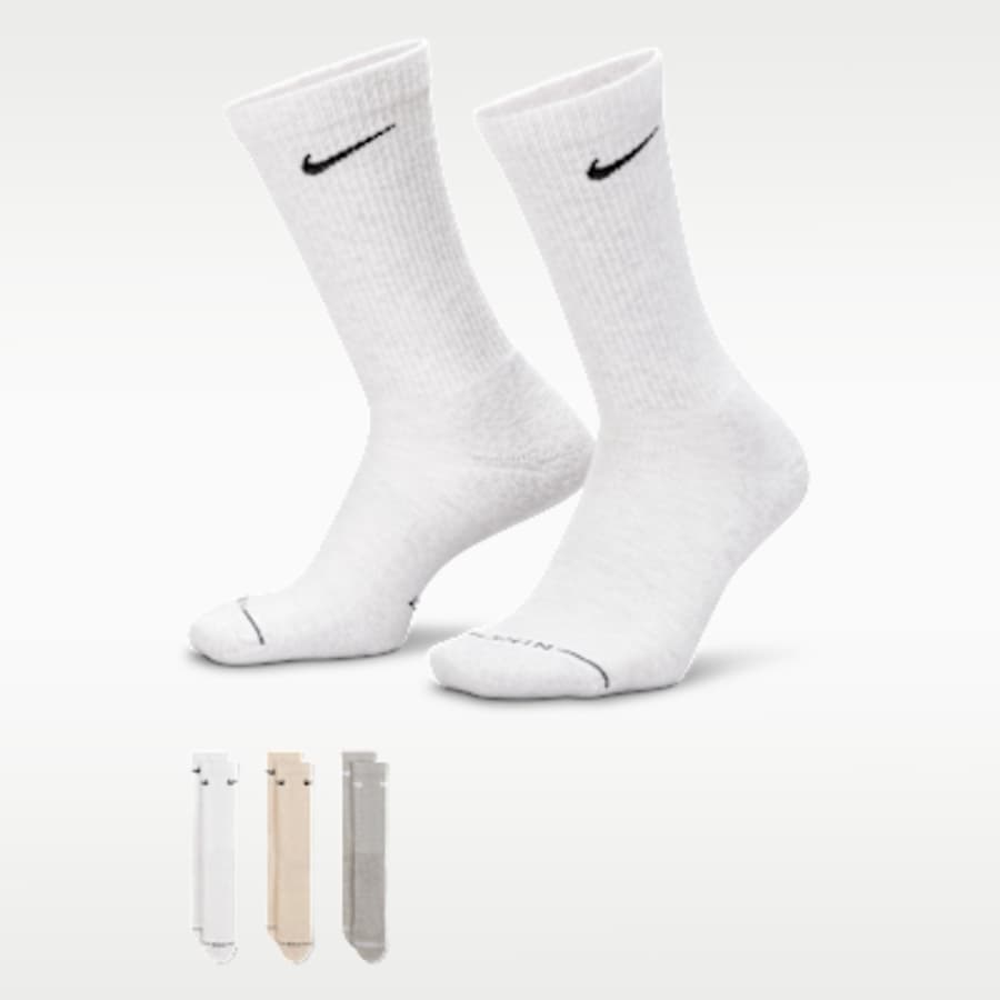 Nike Everyday Elevated Unisex Çorap - Brchtr(B)/Otmlhtr(B)/Gryhtr(W)B(B)/O(B)/G(Wbirch H