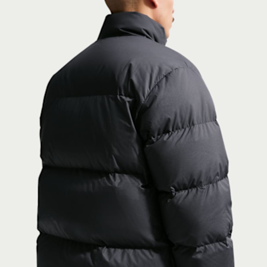 Nike Sportswear Club Erkek Therma-FIT Down Puffer Mont - Siyah Kombin