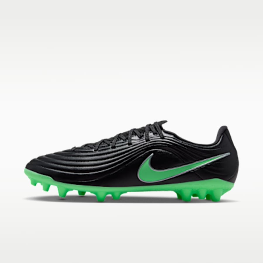 Nike Tiempo Maestro Academy Artificial-Grass Low-Top Soccer Cleats - Siyah Kombin