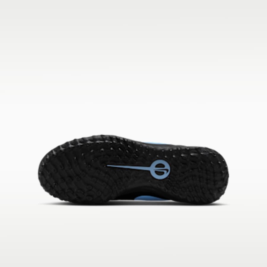 Nike Jr. Tiempo Maestro Club Big Kids Turf Low-Top Soccer Ayakkabı - Siyah