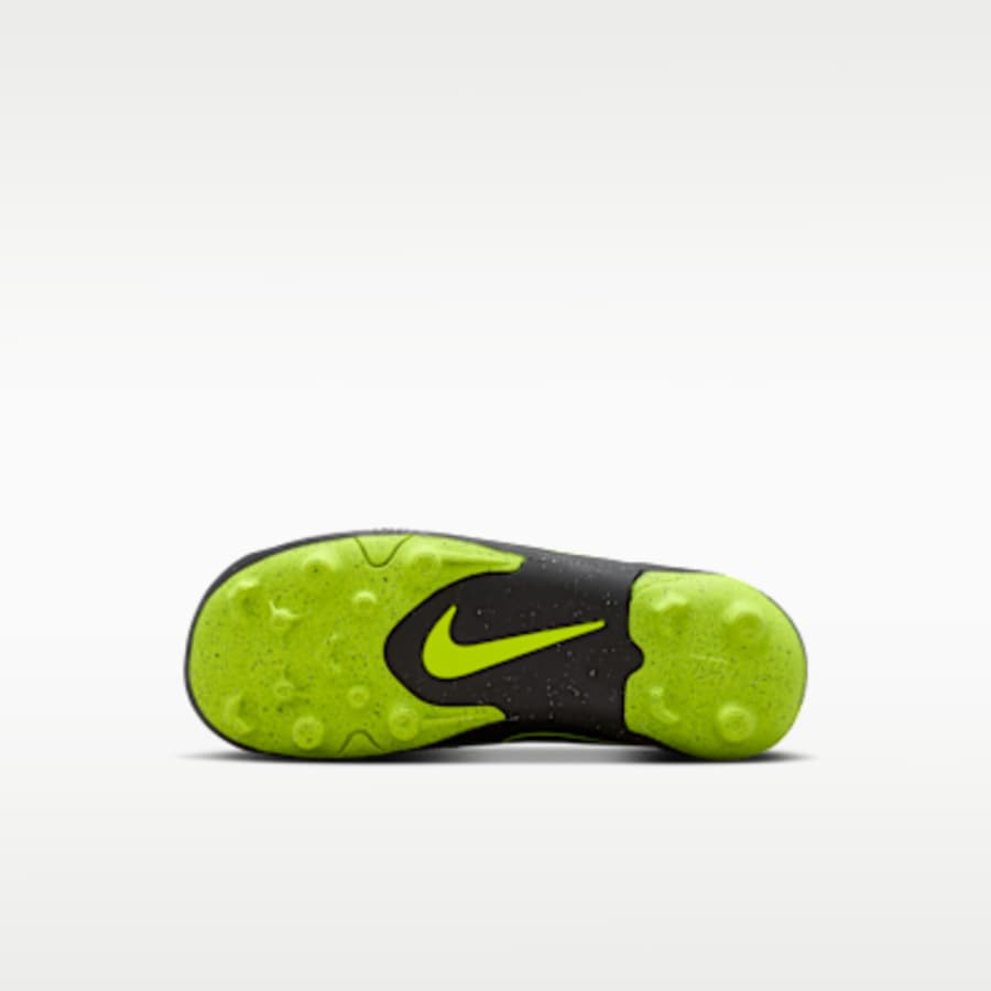 Nike Jr. Tiempo Maestro Club Flex Çocuk Multi-Ground Low-Top Soccer Cleats - Siyah