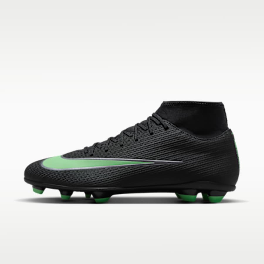 Nike Mercurial Superfly 11 Club Multi-Ground High-Top Soccer Cleats - Siyah Kombin