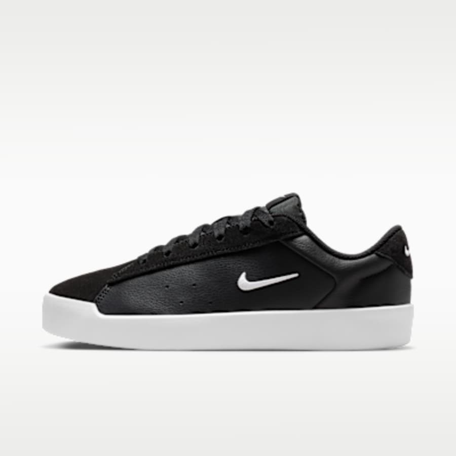 Nike Court Heritage Kadın Sneaker - Siyah Kombin