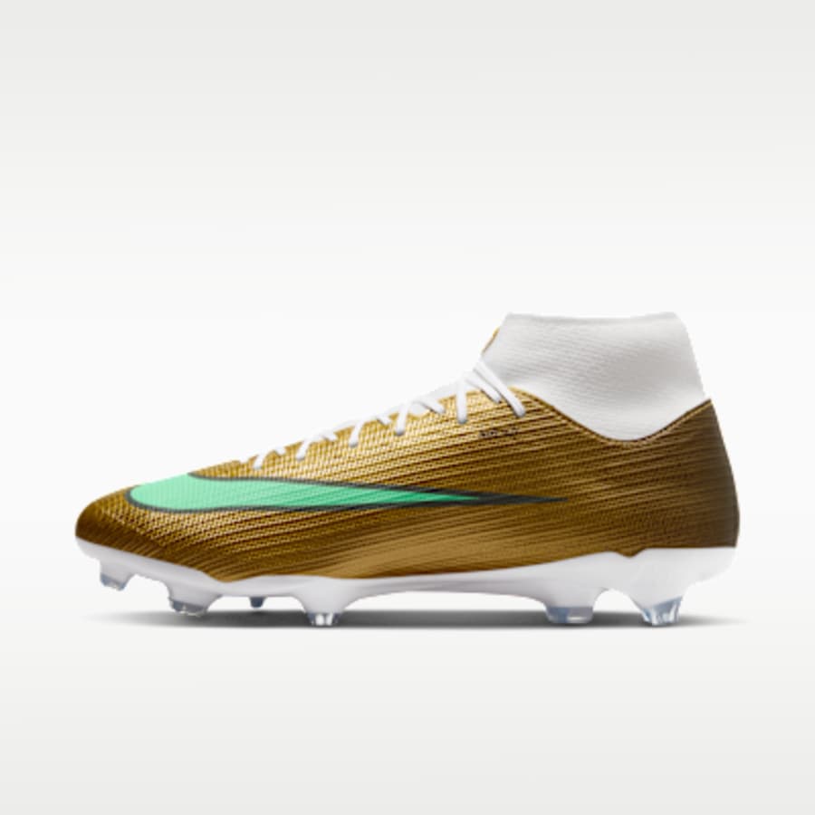 Nike Mercurial Superfly 11 Academy "Kylian Mbappé" Multi-Ground High-Top Soccer Cleats - Altın Kombin