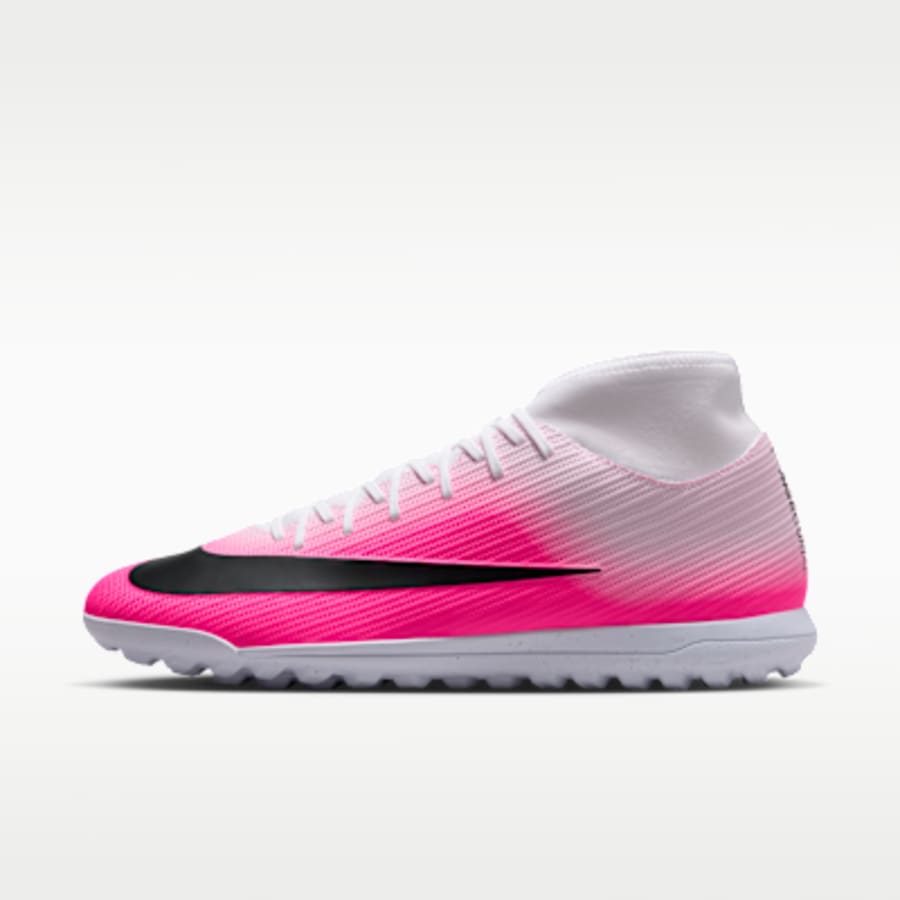Nike Mercurial Superfly 11 Club Turf High-Top Soccer Ayakkabı - Siyah
