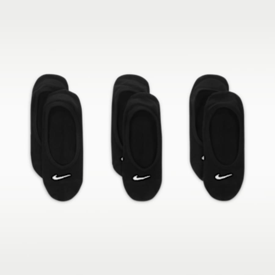 Nike Everyday Lightweight Kadın Training Footie Çorap (3 Pairs) - Siyah Kombin