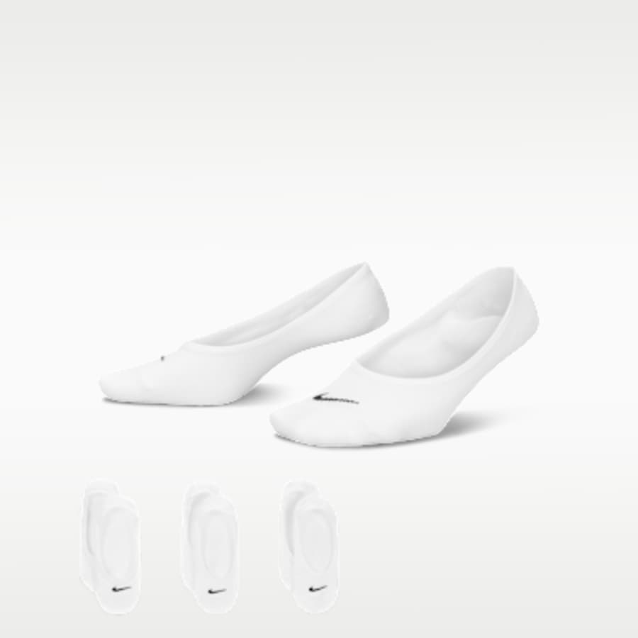 Nike Everyday Lightweight Kadın Training Footie Çorap (3 Pairs) - Beyaz Kombin