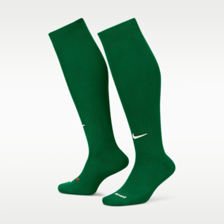 Nike Classic 2 Cushioned Over-the-Calf Çorap - Yeşil