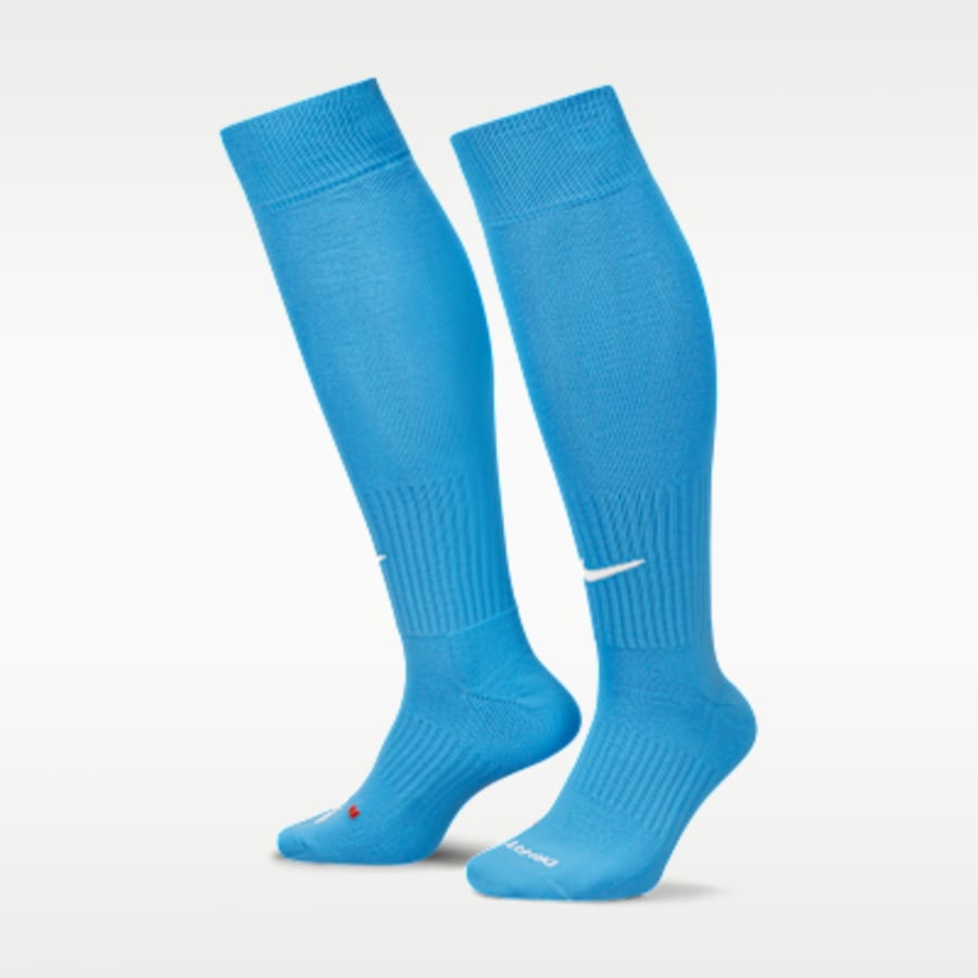 Nike Classic 2 Cushioned Over-the-Calf Çorap - Mavi