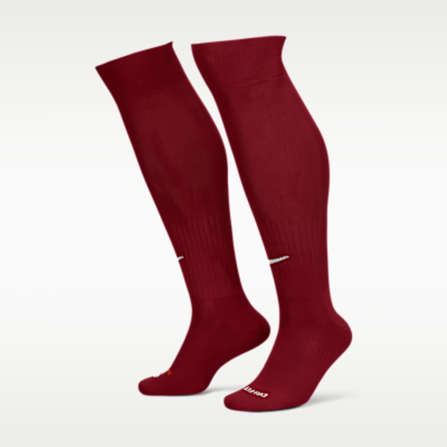 Nike Classic 2 Cushioned Over-the-Calf Çorap - Kırmızı Kombin