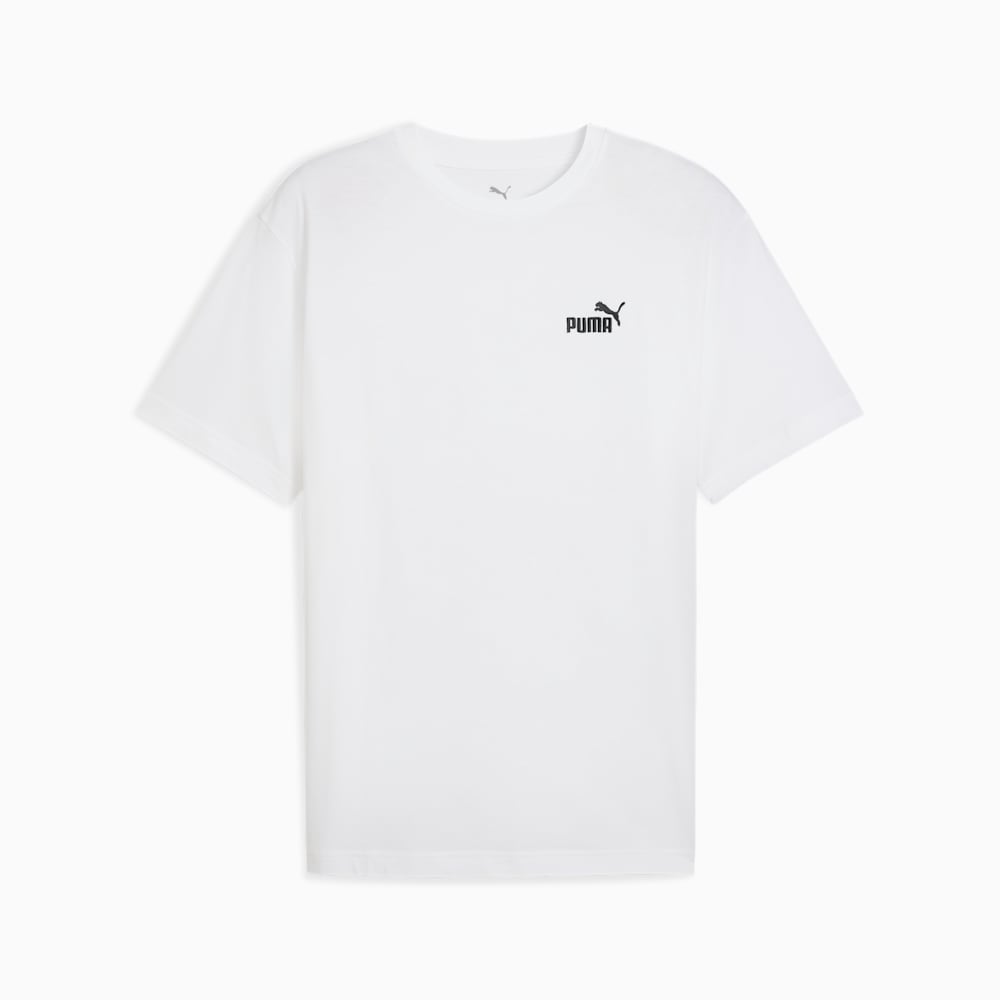 Puma ESS Relaxed No. 1 Logo Tee - Beyaz