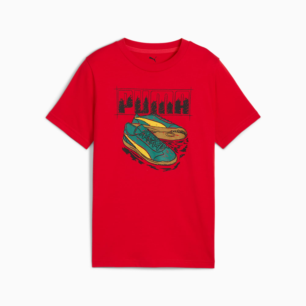 Puma GRAPHIC Tee - Kırmızı