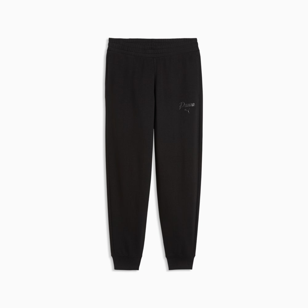 Puma ESS SCRIPT Sweatpants - Siyah