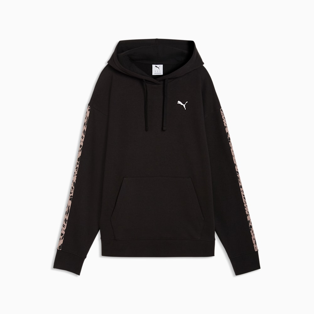 Puma ESS GRAPHIC Animal Hoodie - Siyah