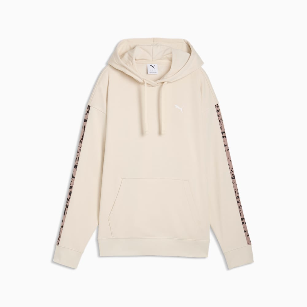 Puma ESS GRAPHIC Animal Hoodie - Beyaz