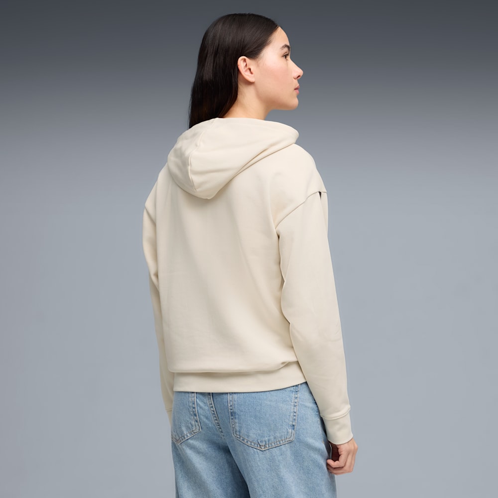 Puma ESS GRAPHIC Animal Hoodie - Beyaz