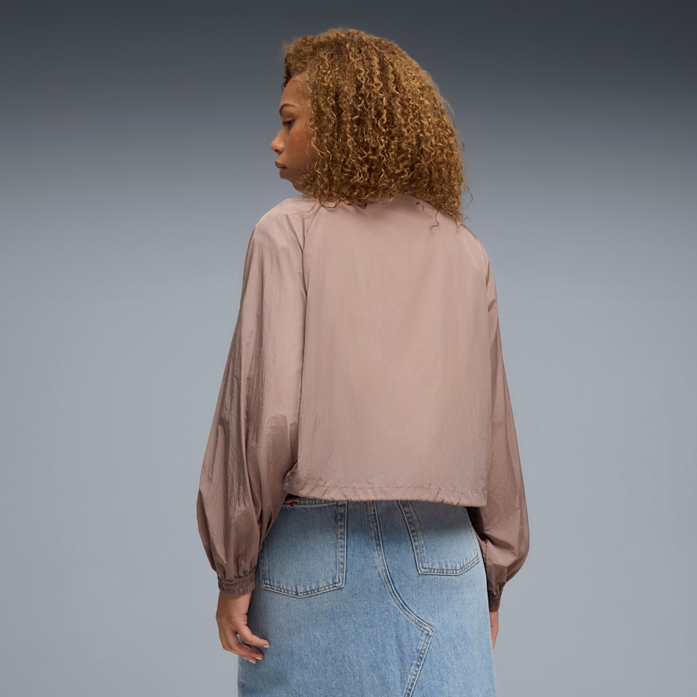 Puma HER Relaxed Full-Zip Woven J - Bej