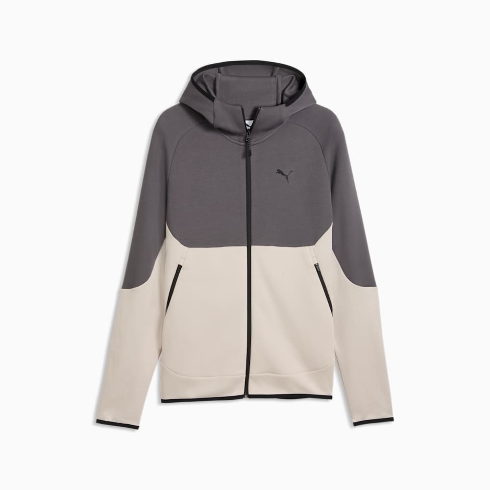Puma PUMATECH Full-Zip Hoodie - Gümüş