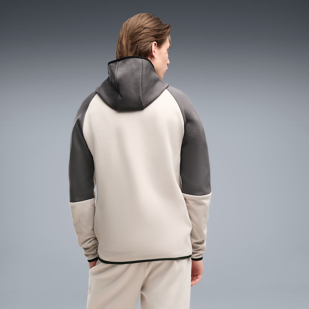 Puma PUMATECH Full-Zip Hoodie - Gümüş