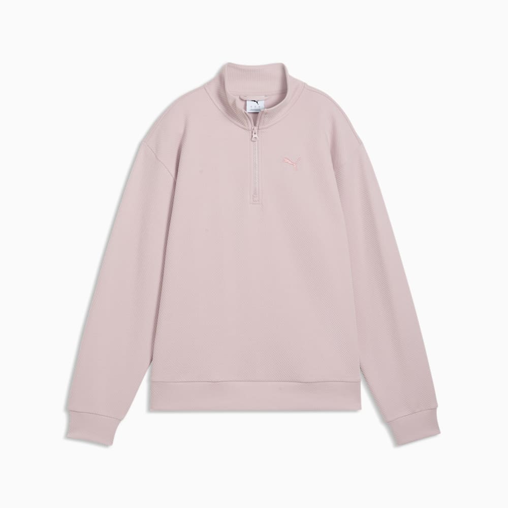 Puma ESS ELEVATED Half-Zip - Pembe