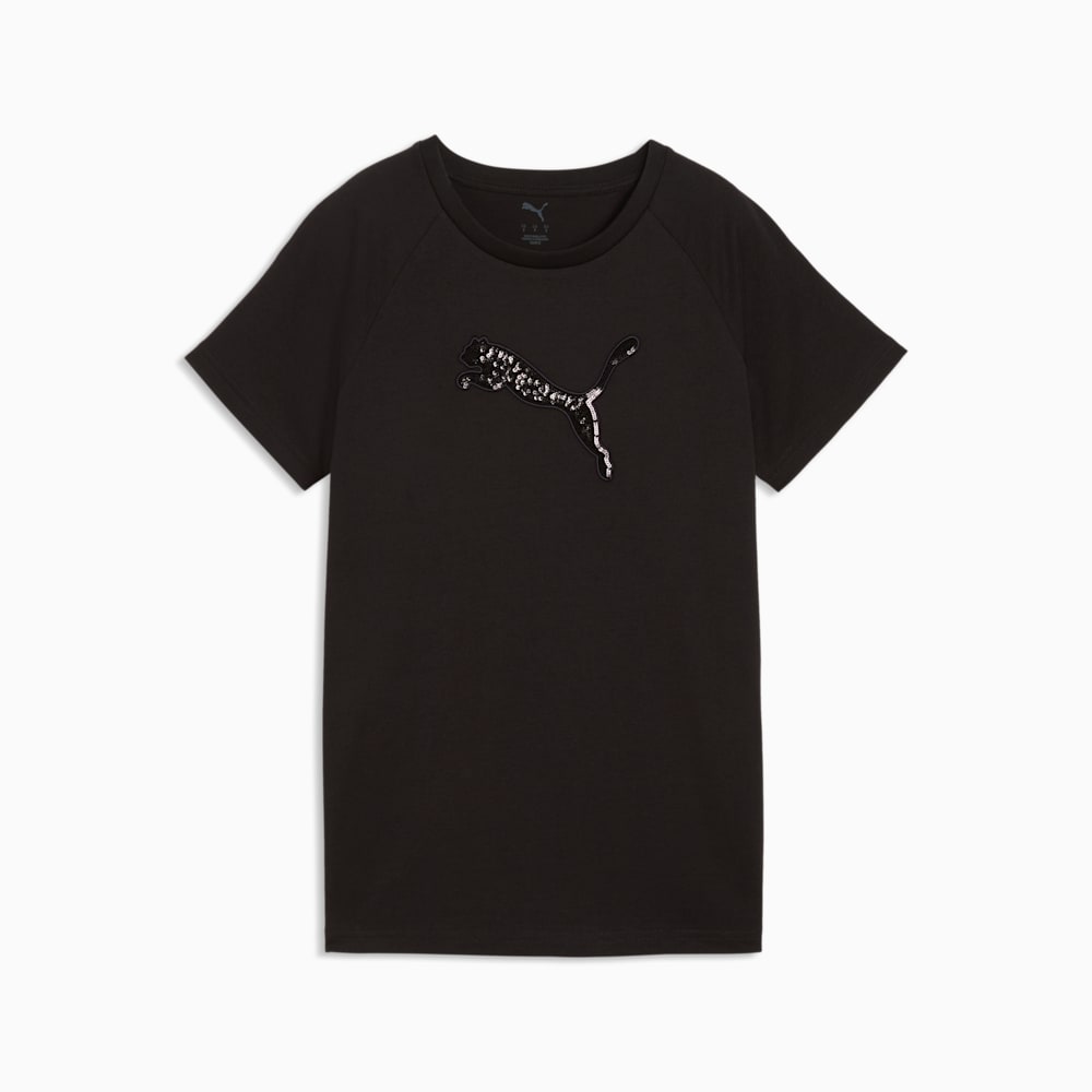 Puma Sequins Tee - Siyah