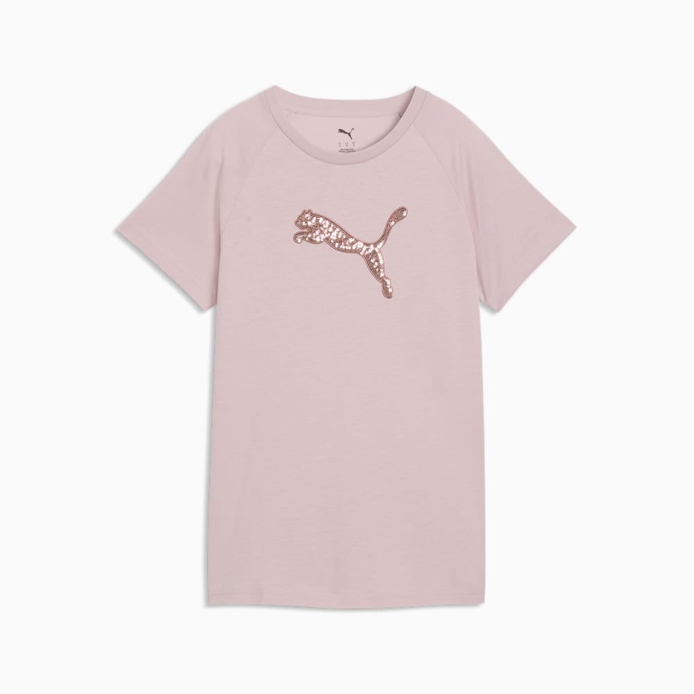 Puma Sequins Tee - Pembe