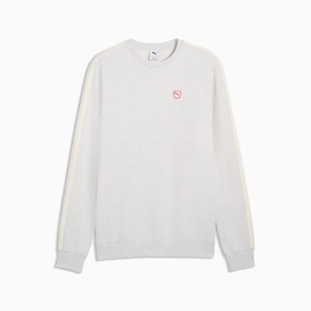 Puma ESS ELEVATED Crew - Beyaz