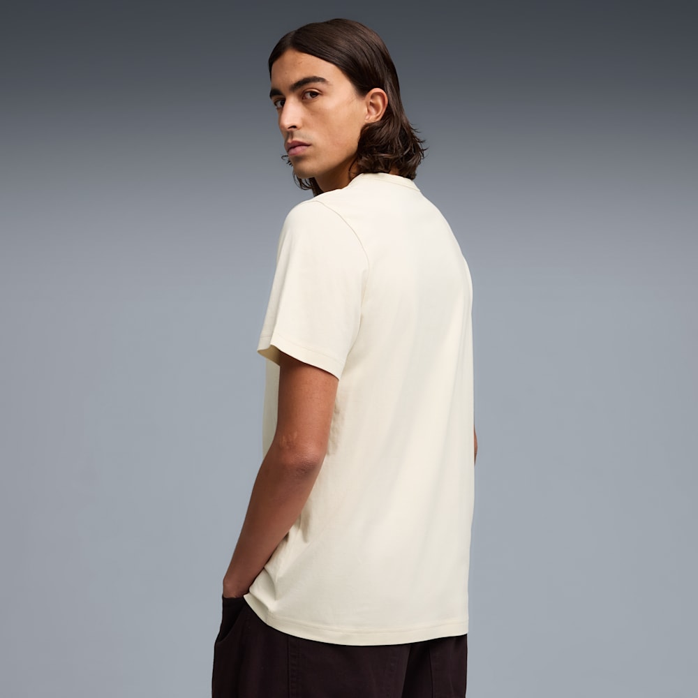 Puma ESS ELEVATED Tee TK M - Beyaz