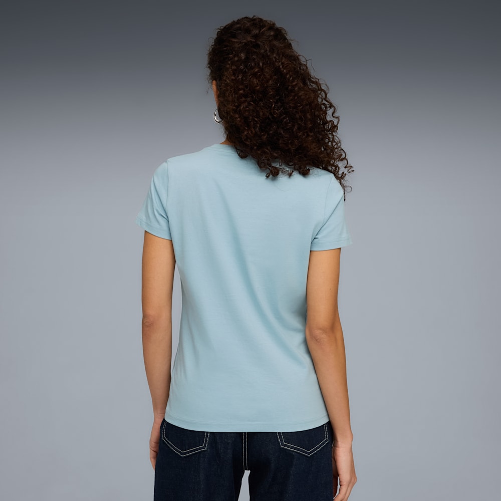 Puma ESS ELEVATED Tee TK W - Su Yeşili