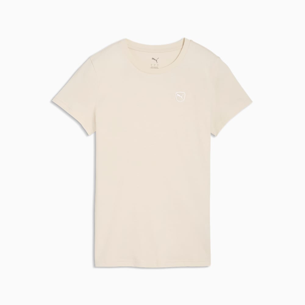 Puma ESS ELEVATED Tee TK W - Beyaz