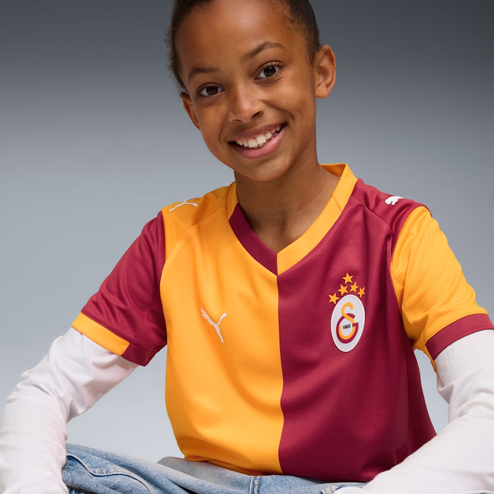 Puma GSK Home Jersey R. Jr w/o S. - Kırmızı Kombin
